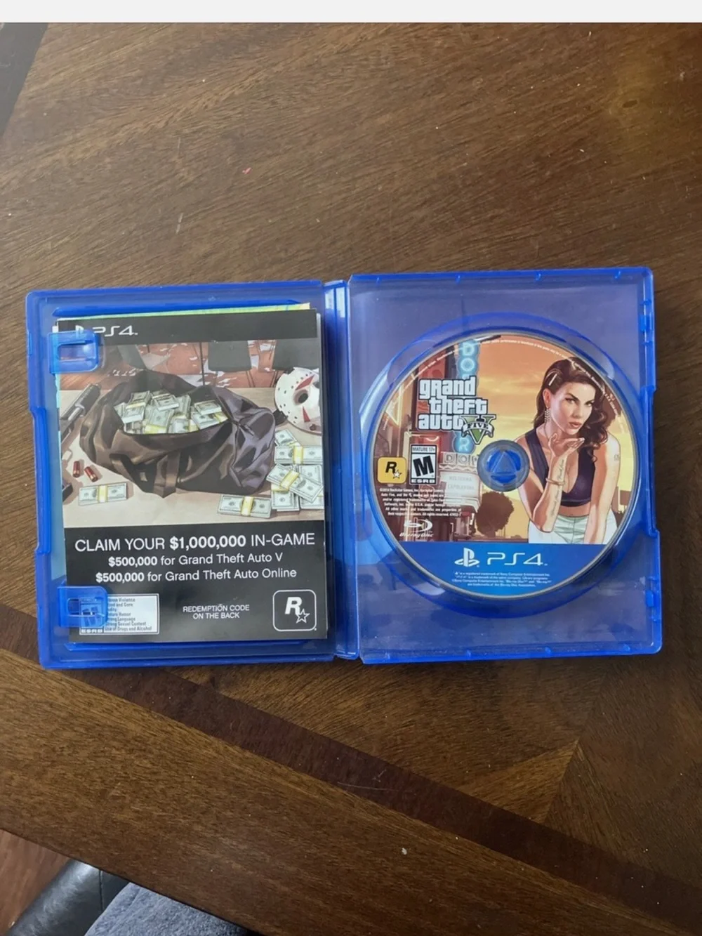 PlayStation 4 Pro 1TB GTA V with 1 Controller Power and HDMI Cables. Tested